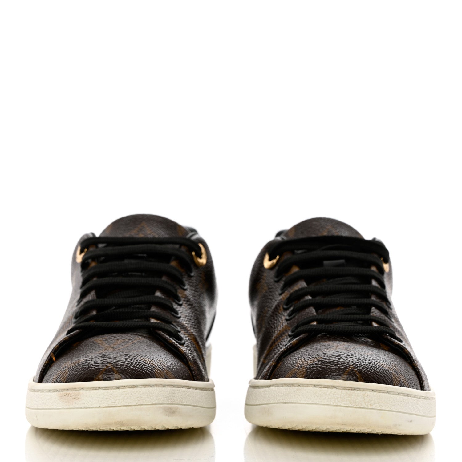 Louis Vuitton Patent Monogram Frontrow Sneakers 36.5 2 of 11