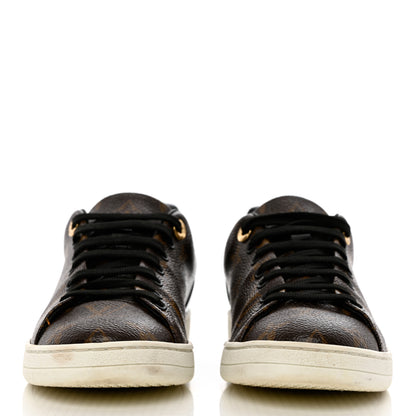 Louis Vuitton Patent Monogram Frontrow Sneakers 36.5 2 of 11