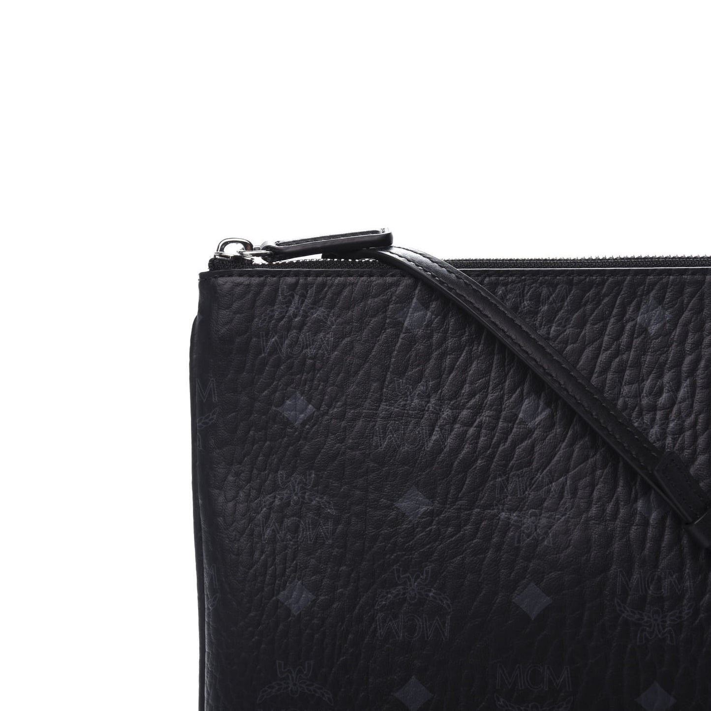 Visetos Medium Crossbody Pouch Black