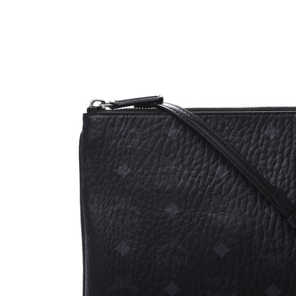 MCM Visetos Medium Crossbody Pouch Black 10 of 10