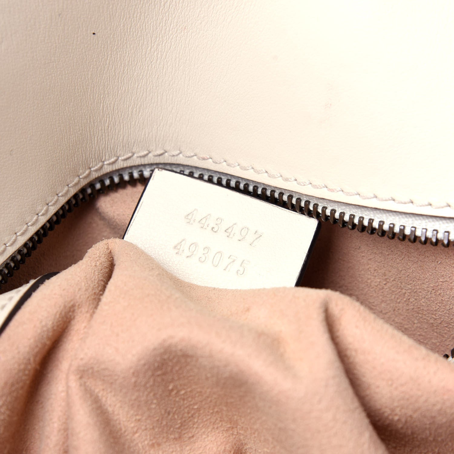 Gucci Calfskin Matelasse Small GG Marmont Shoulder Bag White 9 of 11