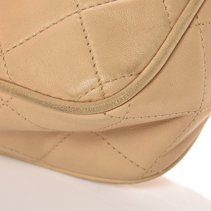 Chanel Lambskin Quilted Tassel Camera Case Beige 12 of 21