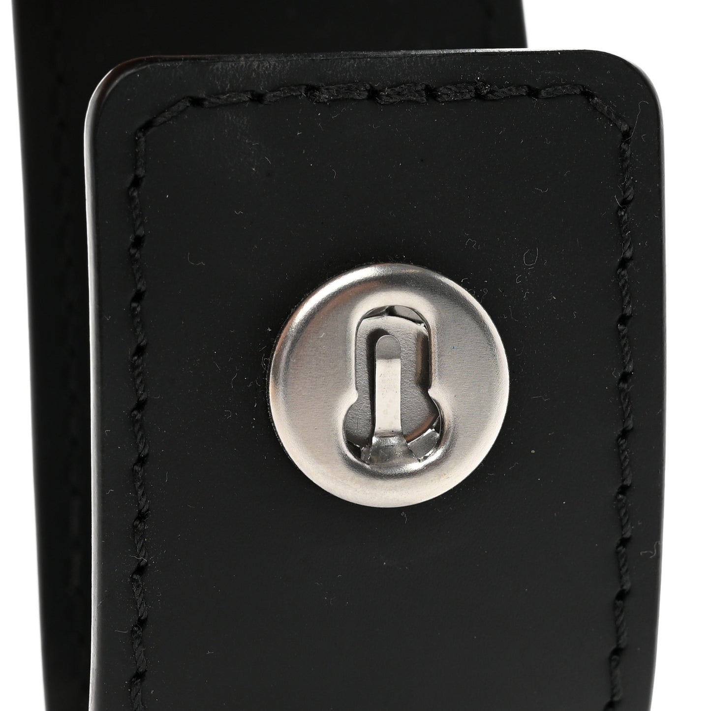 Calfskin Bag Holder Black