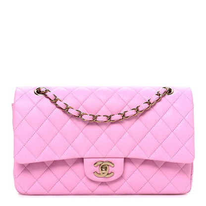 Chanel Caviar Quilted Medium Double Flap Pink 1 of 11