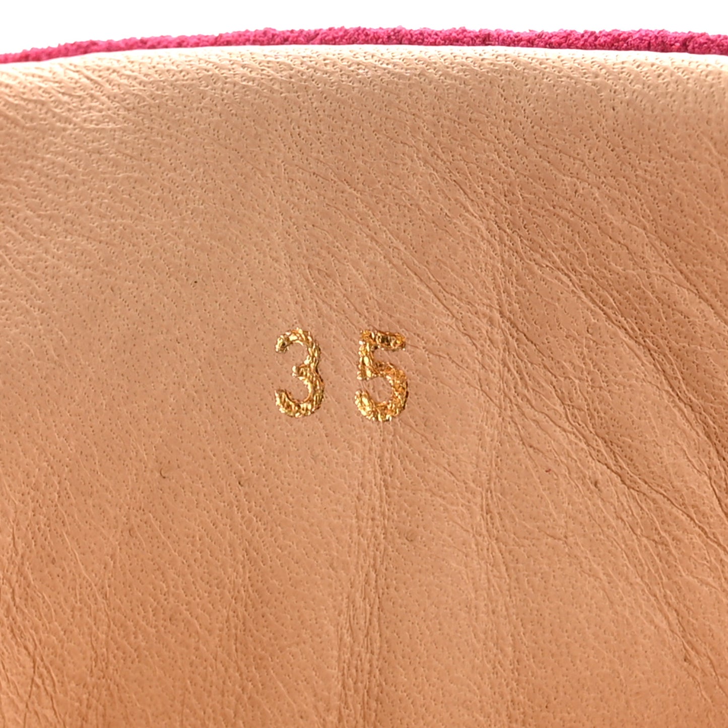 Suede Coachelito Flat Sneakers 35 Pink