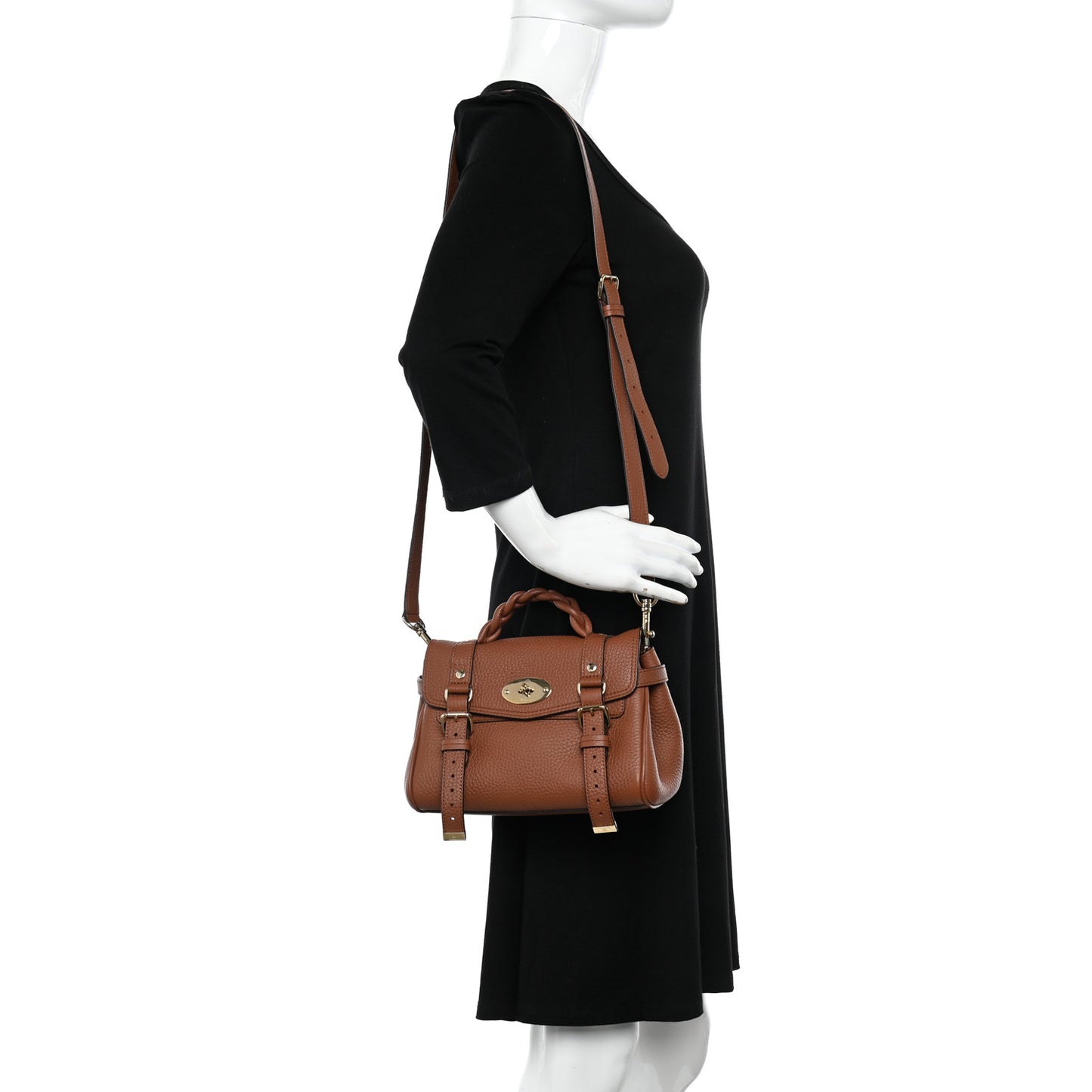 Heavy Grain Mini Alexa Chestnut