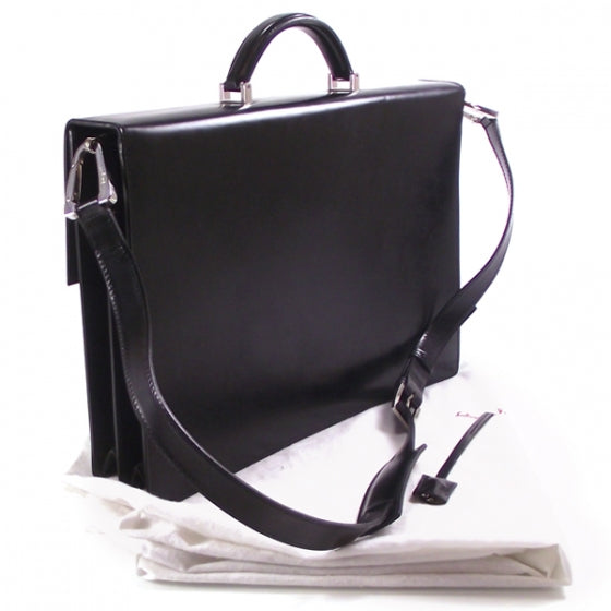 FASHIONPHILE SALVATOREFERRAGAMOLeatherBriefcase 3 of 9