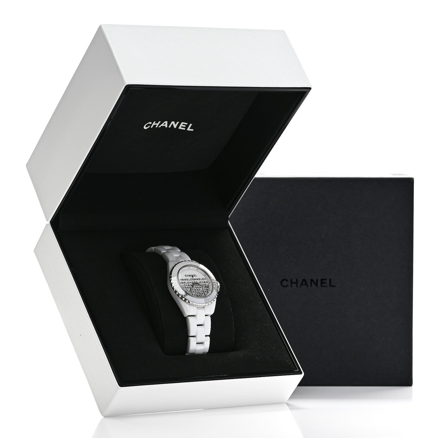 Chanel Stainless Steel Ceramic 33mm J12 Wanted de Chanel Limited Edition Quartz Watch White 5 of 5