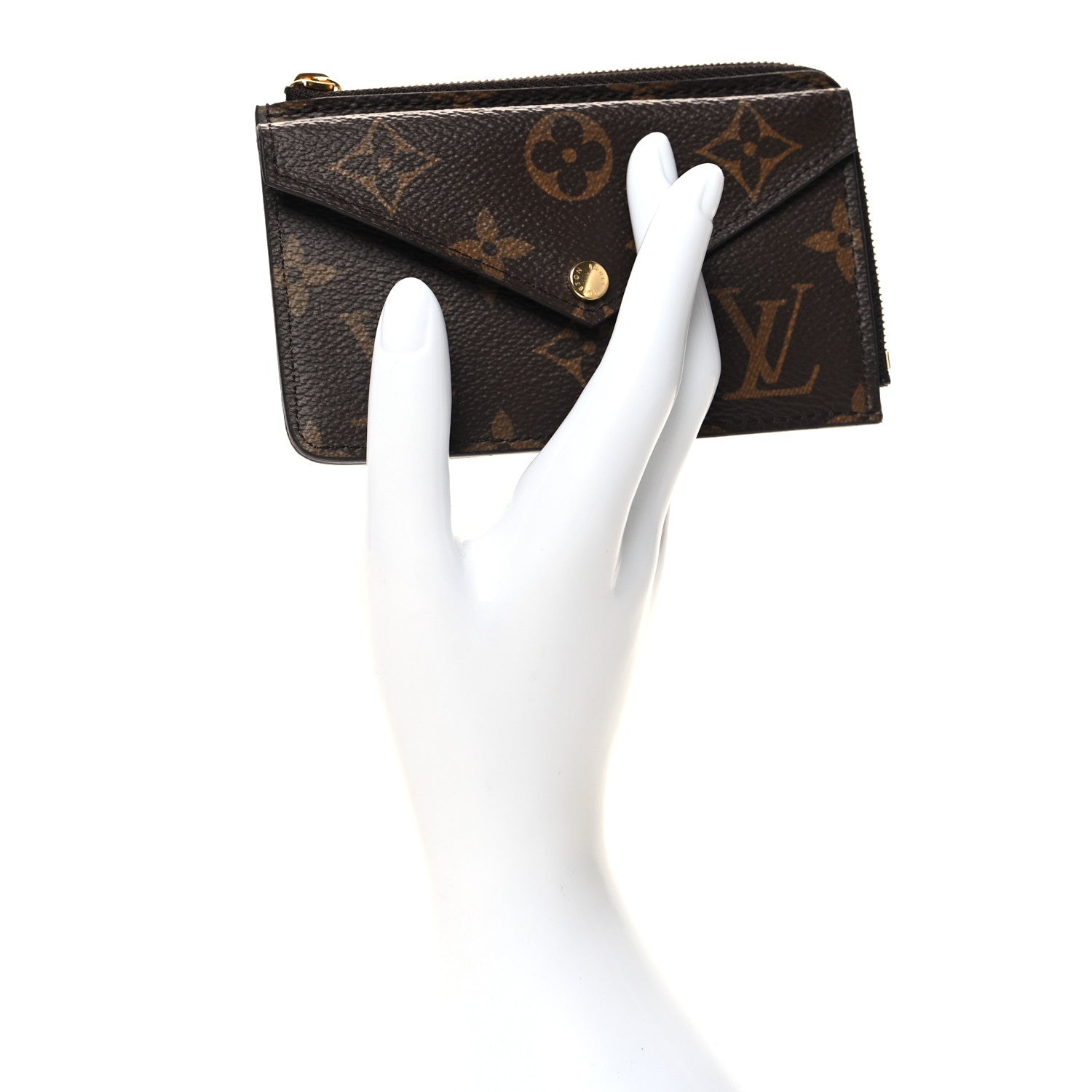 Louis Vuitton Monogram Recto Verso Card Holder Black 2 of 6