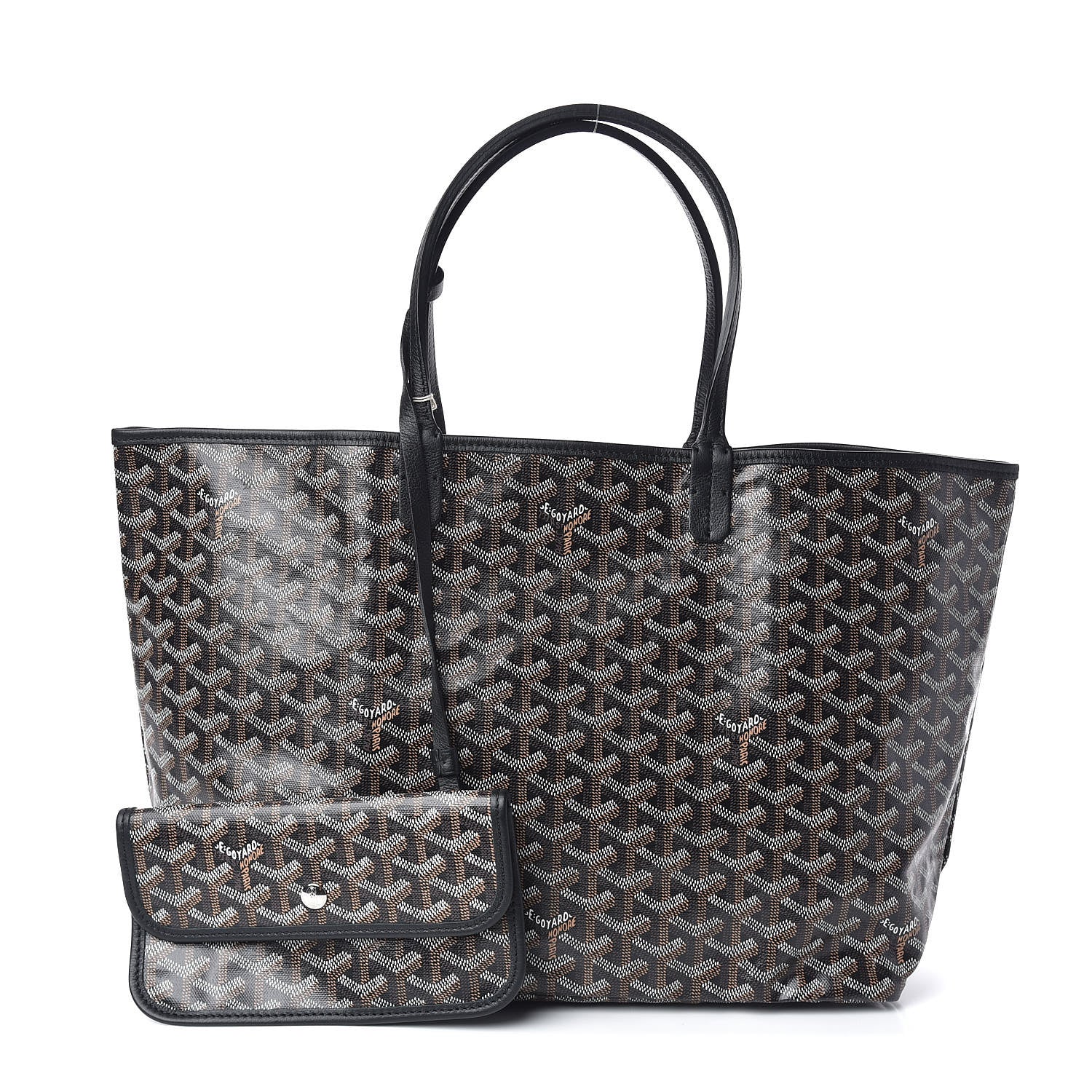 Goyard Goyardine Saint Louis PM Black 1 of 11