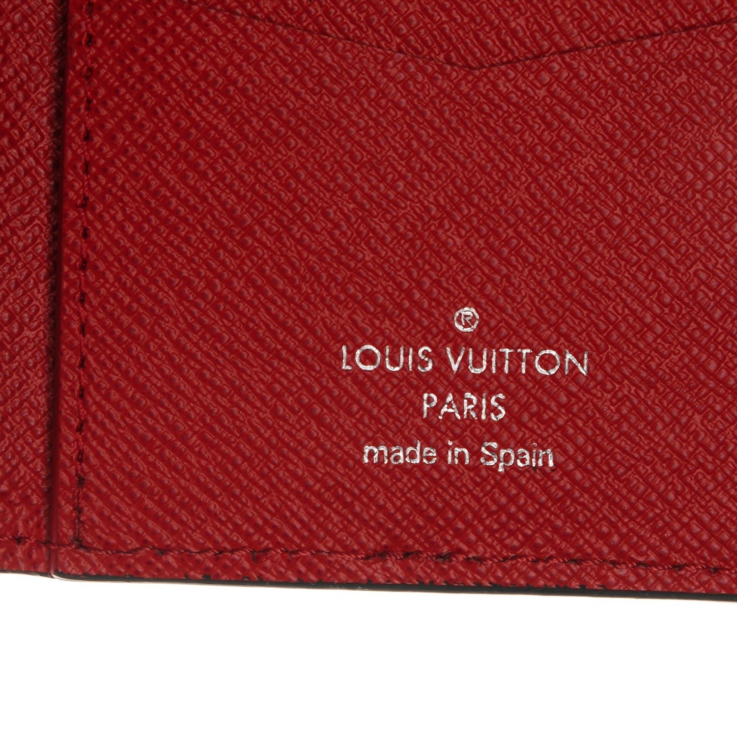 Louis Vuitton X SUPREME Epi Pocket Organizer Red 7 of 7