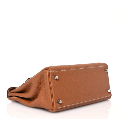 Hermes Togo Kelly Retourne 28 Gold 4 of 11