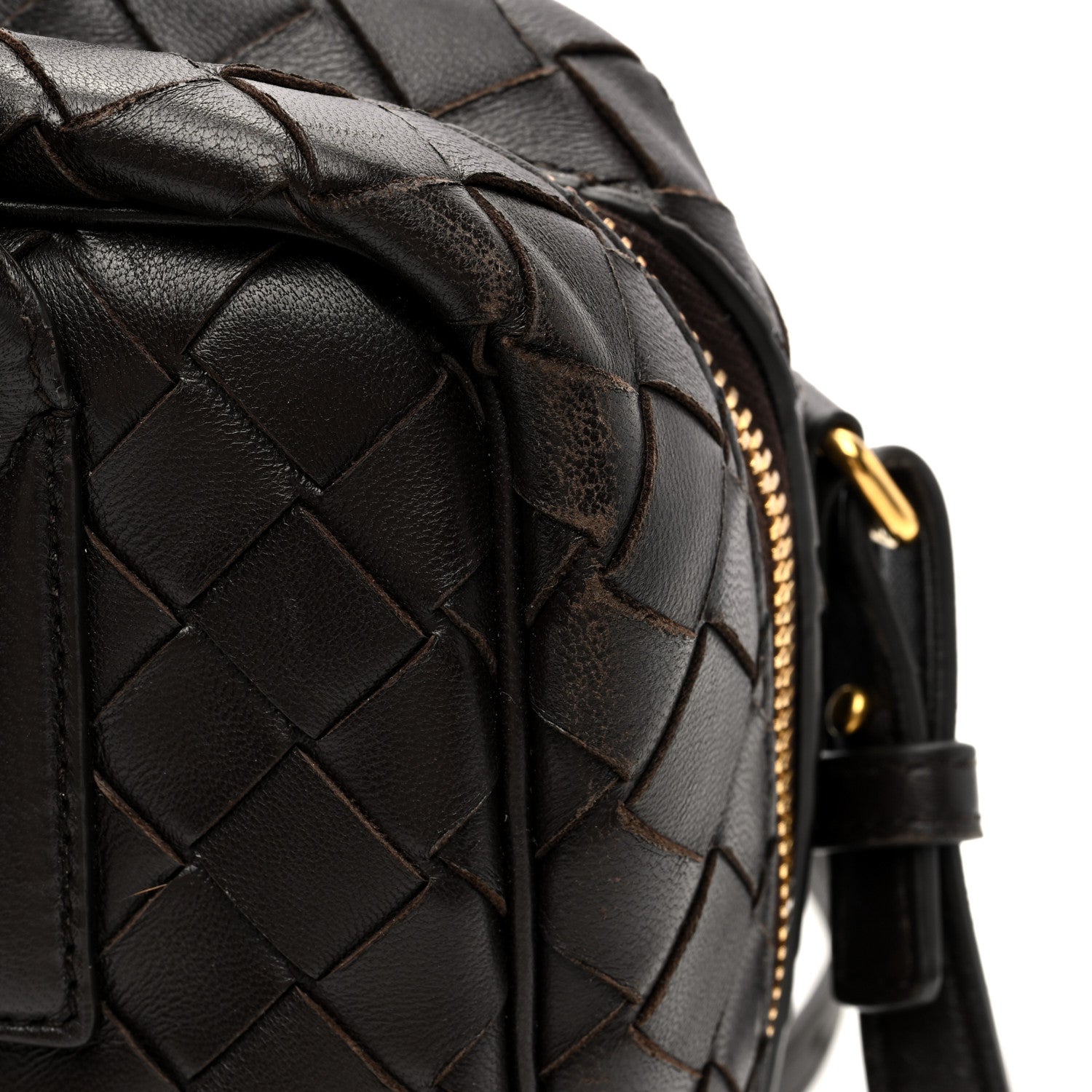 Bottega Veneta Lambskin Intrecciato Small Getaway Fondant 13 of 13