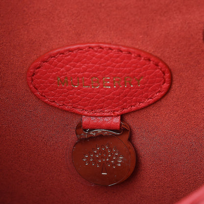 Mulberry Small Classic Grain Bayswater Hibiscus 6 of 9