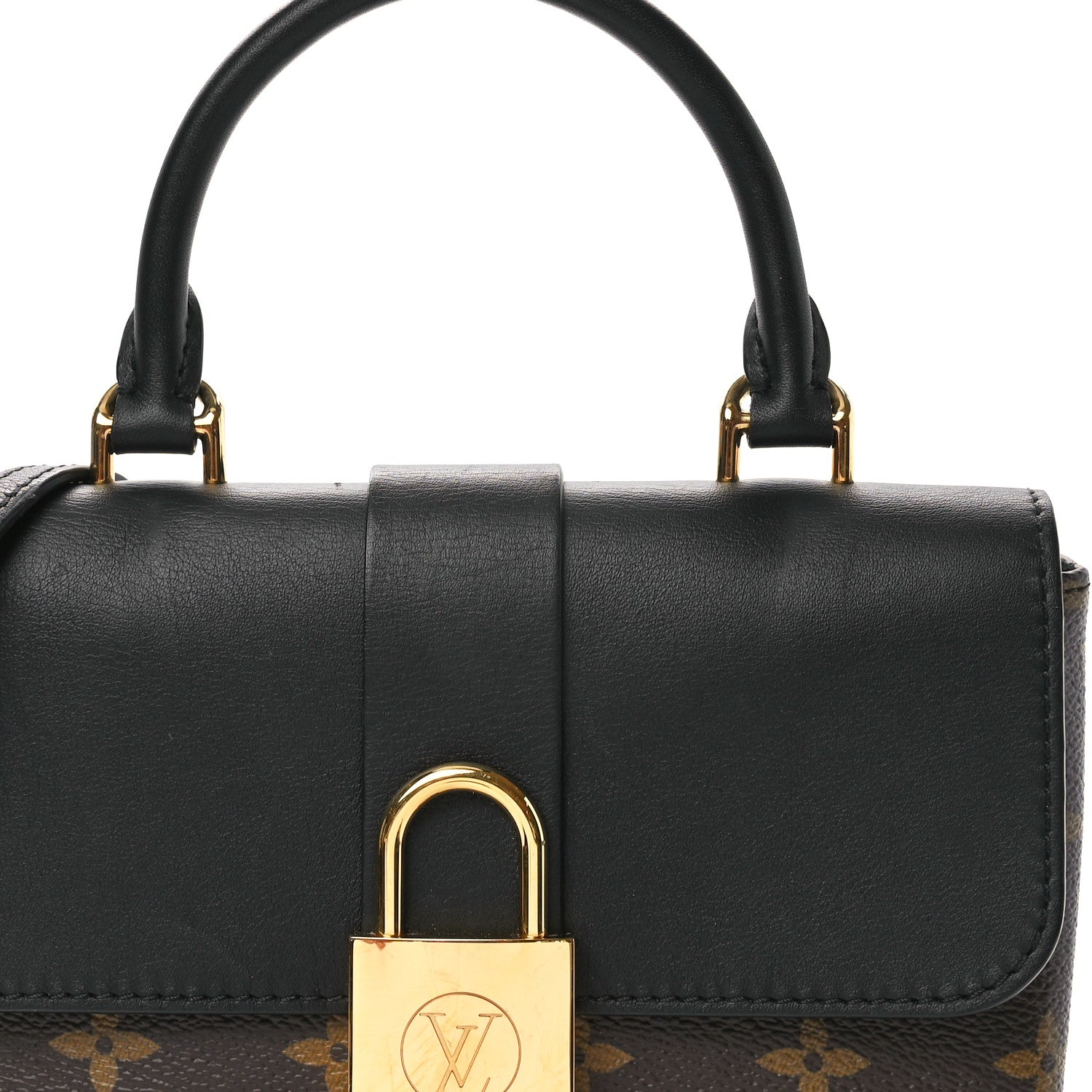 Louis Vuitton Monogram Locky BB Black 8 of 10