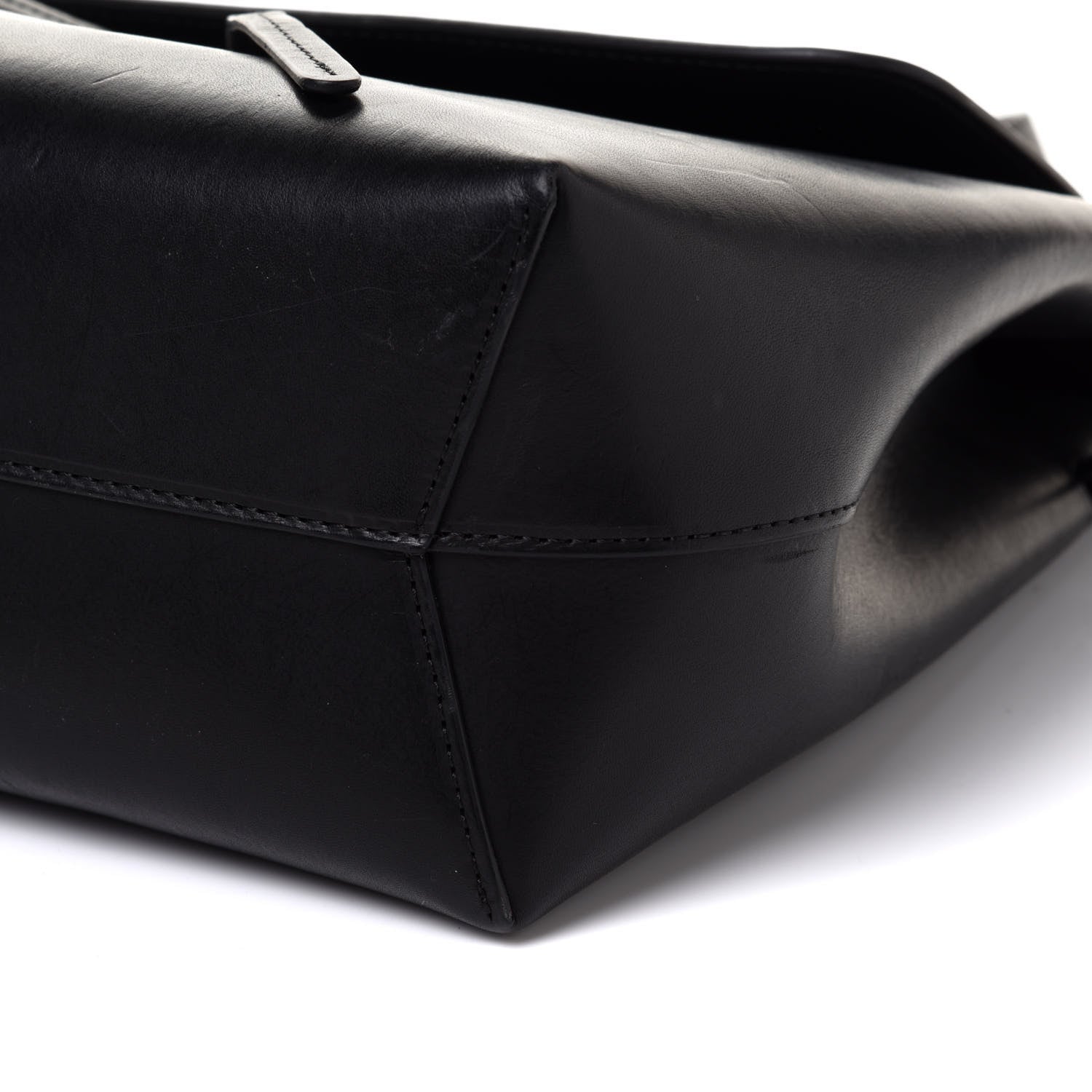 Mansur Gavriel Calfskin Lady Bag Black Flamma 9 of 12