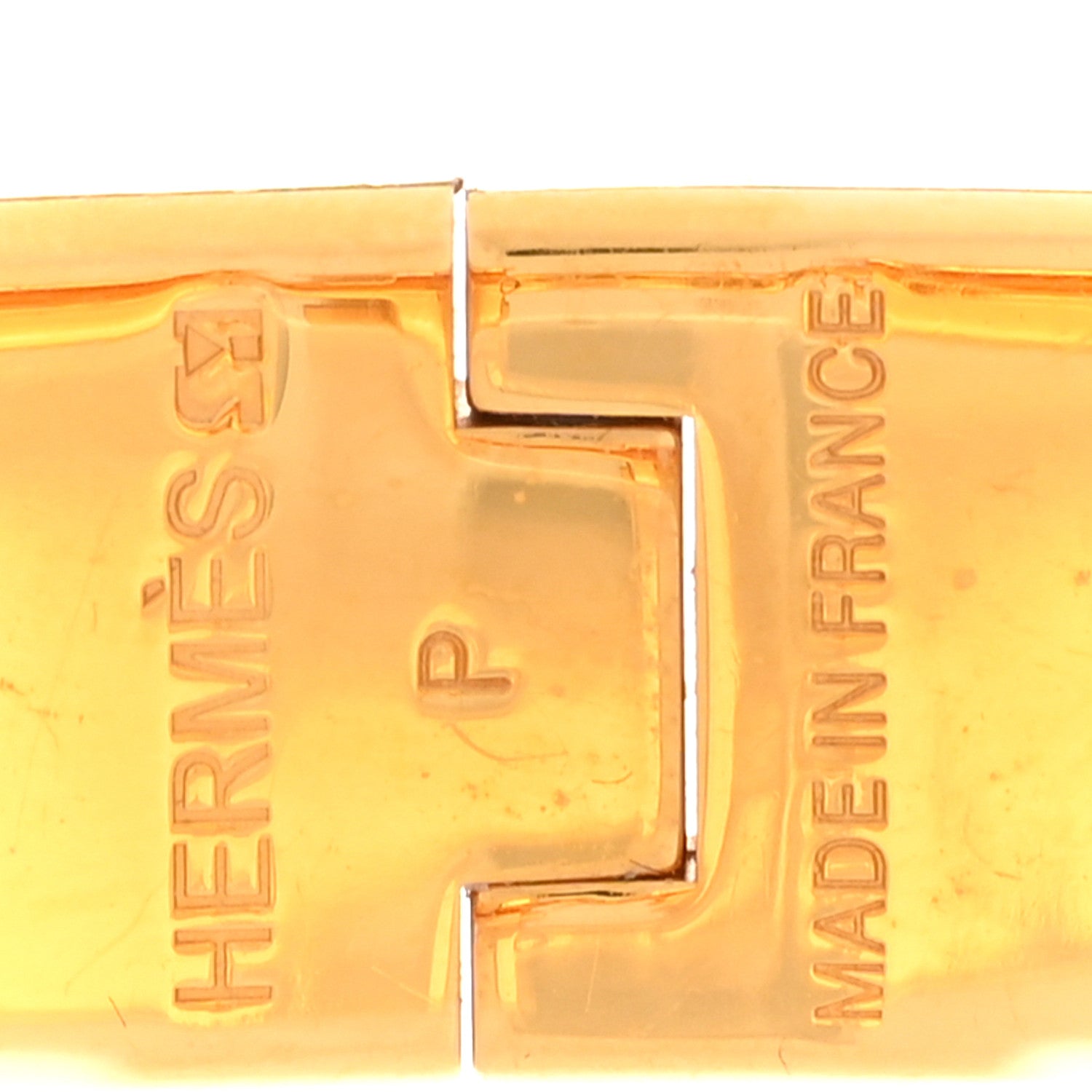 Hermes Enamel Narrow Clic Clac H Bracelet PM Rouge Vif 4 of 5