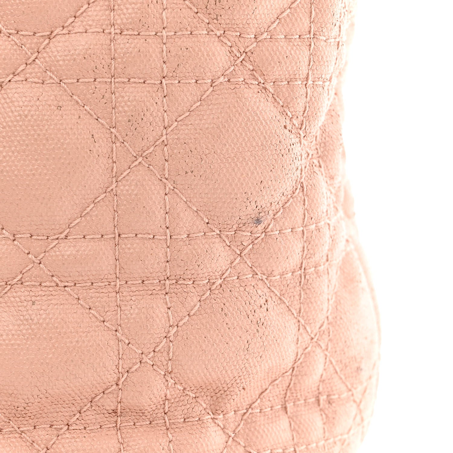 Christian Dior Coated Canvas Cannage Medium Panarea Tote Rosato 18 of 20