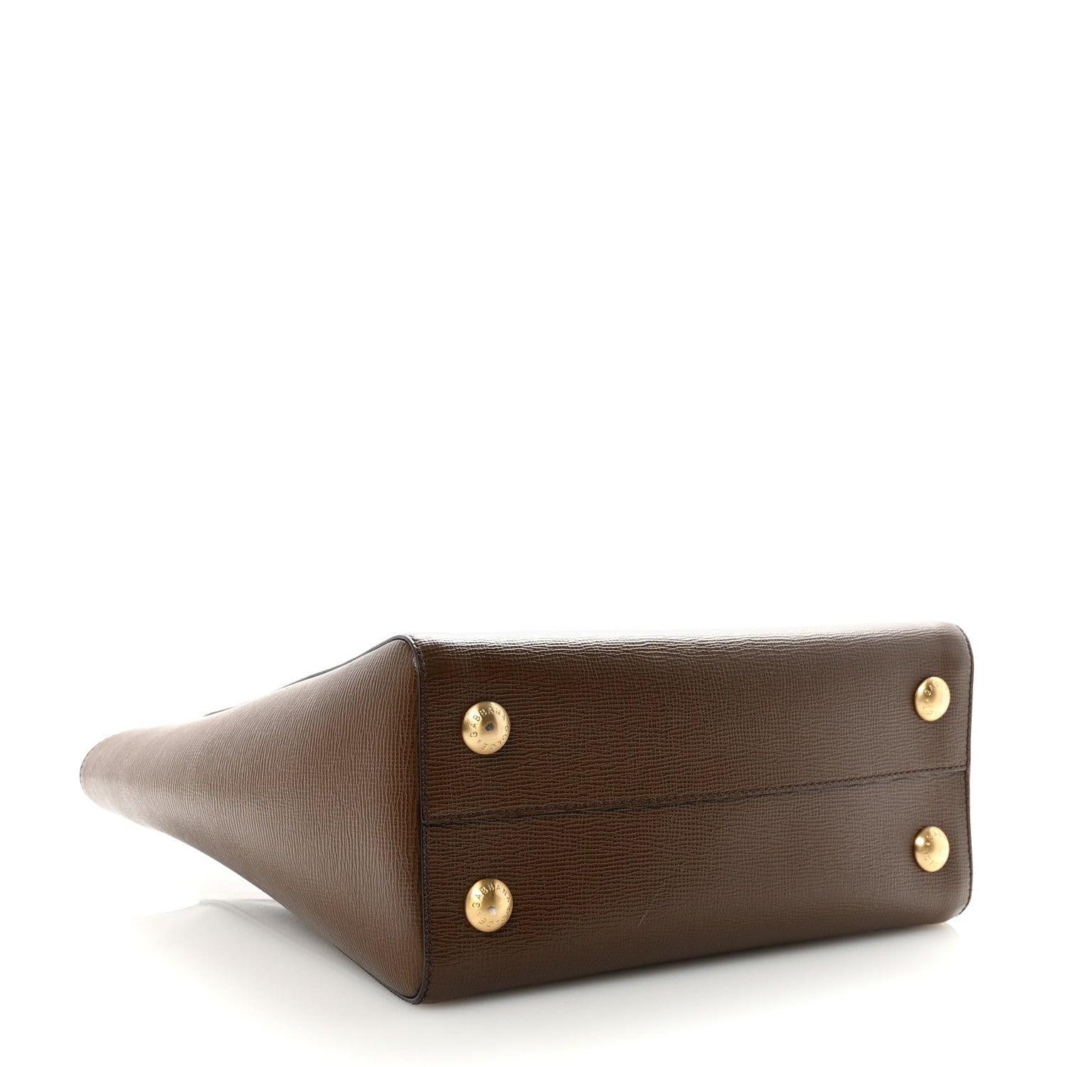 Dolce & Gabbana Vitello Stampa Shopping Tote Brown 4 of 9
