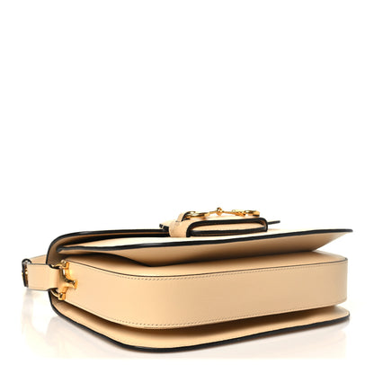 Gucci Azalea Calfskin Horsebit 1955 Shoulder Bag Bubble Tea 4 of 10