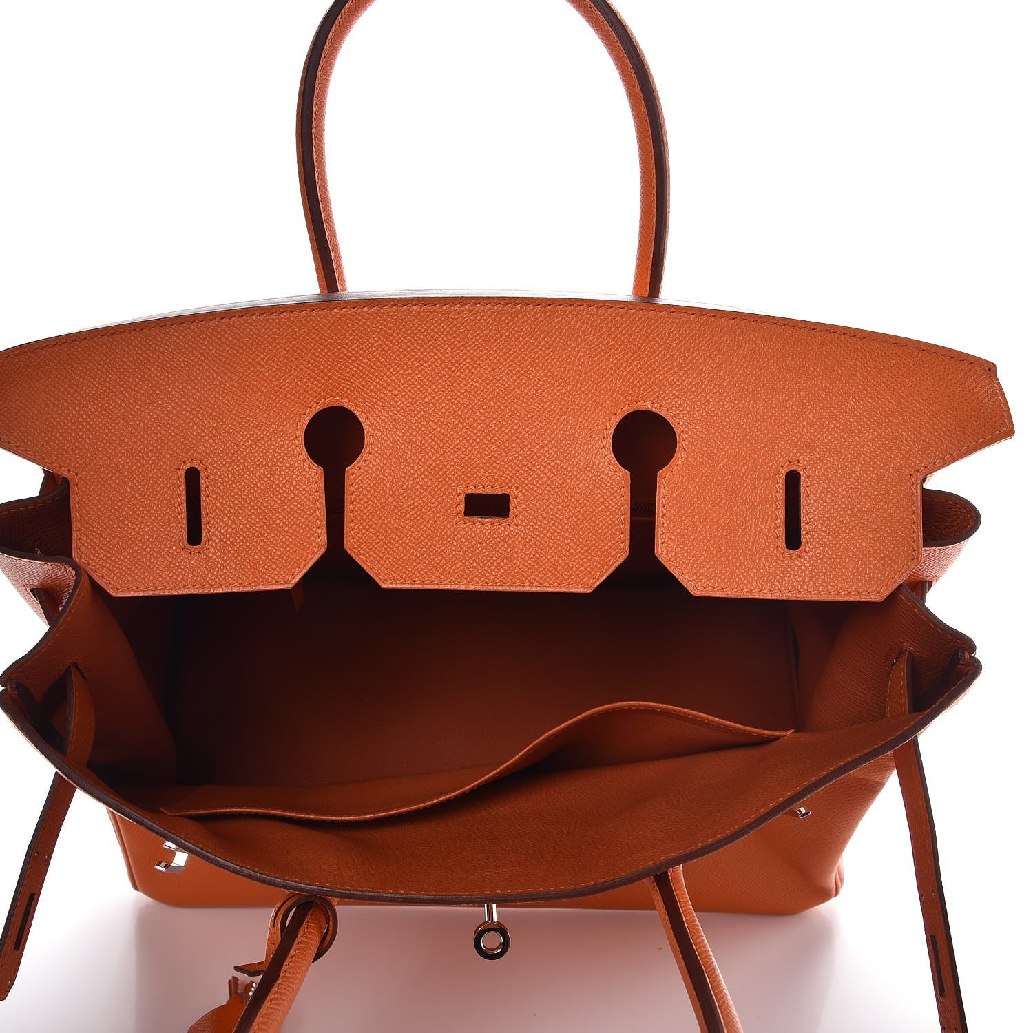 Hermes Epsom Birkin 35 Orange 9 of 36