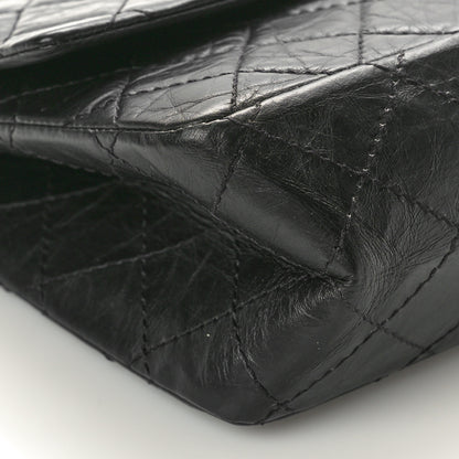 Chanel Aged Calfskin Quilted 2.55 Reissue 226 Flap Black 9 of 10