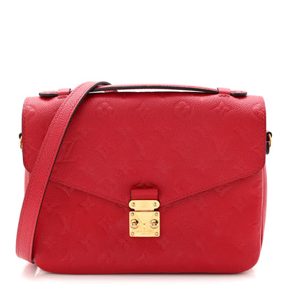 Louis Vuitton LOUIS VUITTON Empreinte Pochette Metis Scarlet Scarlet 1 of 10