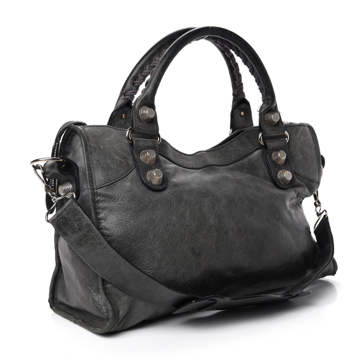 Agneau Giant 21 Silver Hardware City Anthracite