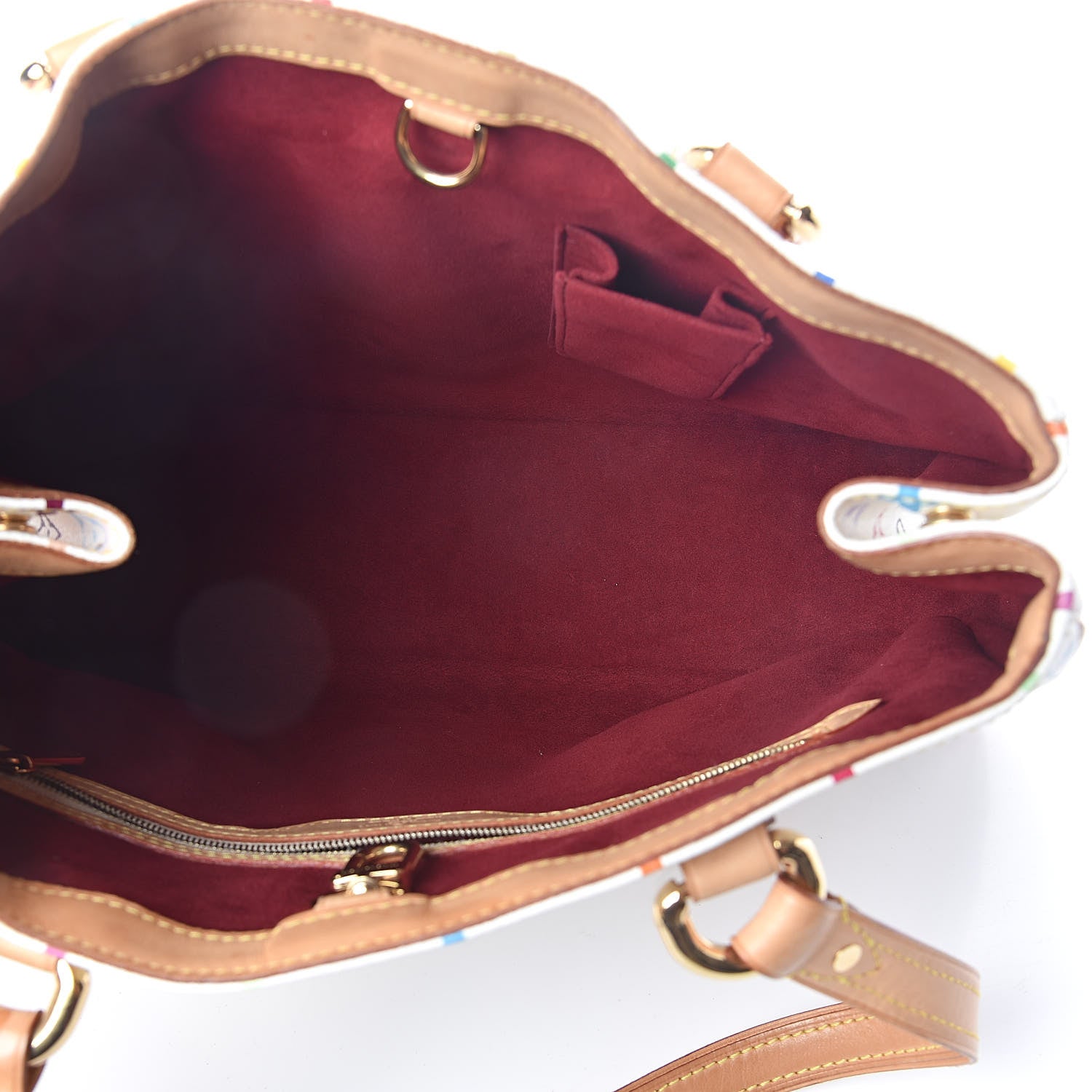 Louis Vuitton Monogram Multicolor Aurelia MM White 5 of 9