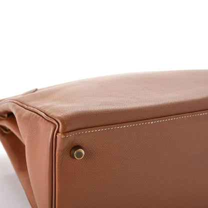Hermes Courchevel Kelly Retourne 32 Gold 39 of 44