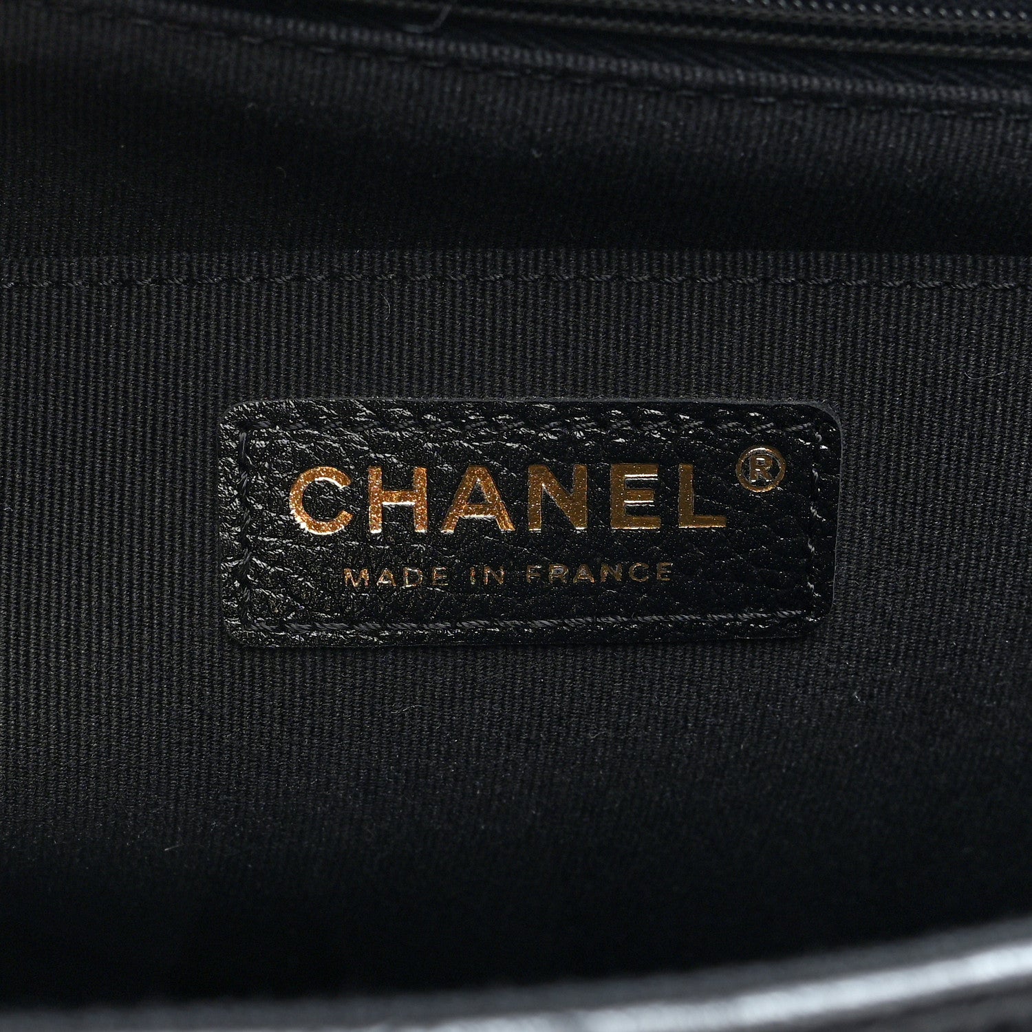 Chanel Grained Calfskin Quilted XXL Travel Flap Bag Black 6 of 10