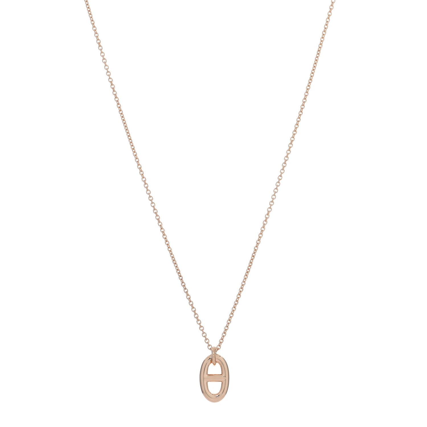 Hermes 18K Rose Gold PM Farandole Pendant Necklace 1 of 6