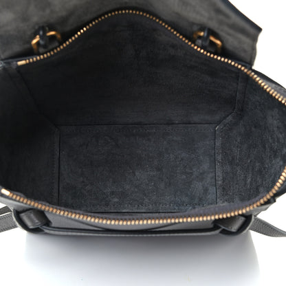 Celine Grained Calfskin Nano Belt Bag Grey 5 of 5