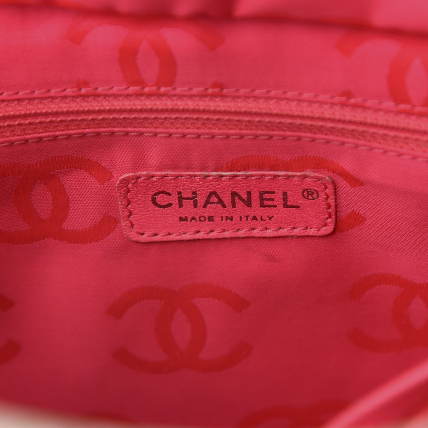 Chanel Calfskin Quilted Large Cambon Tote White Black 9 of 12
