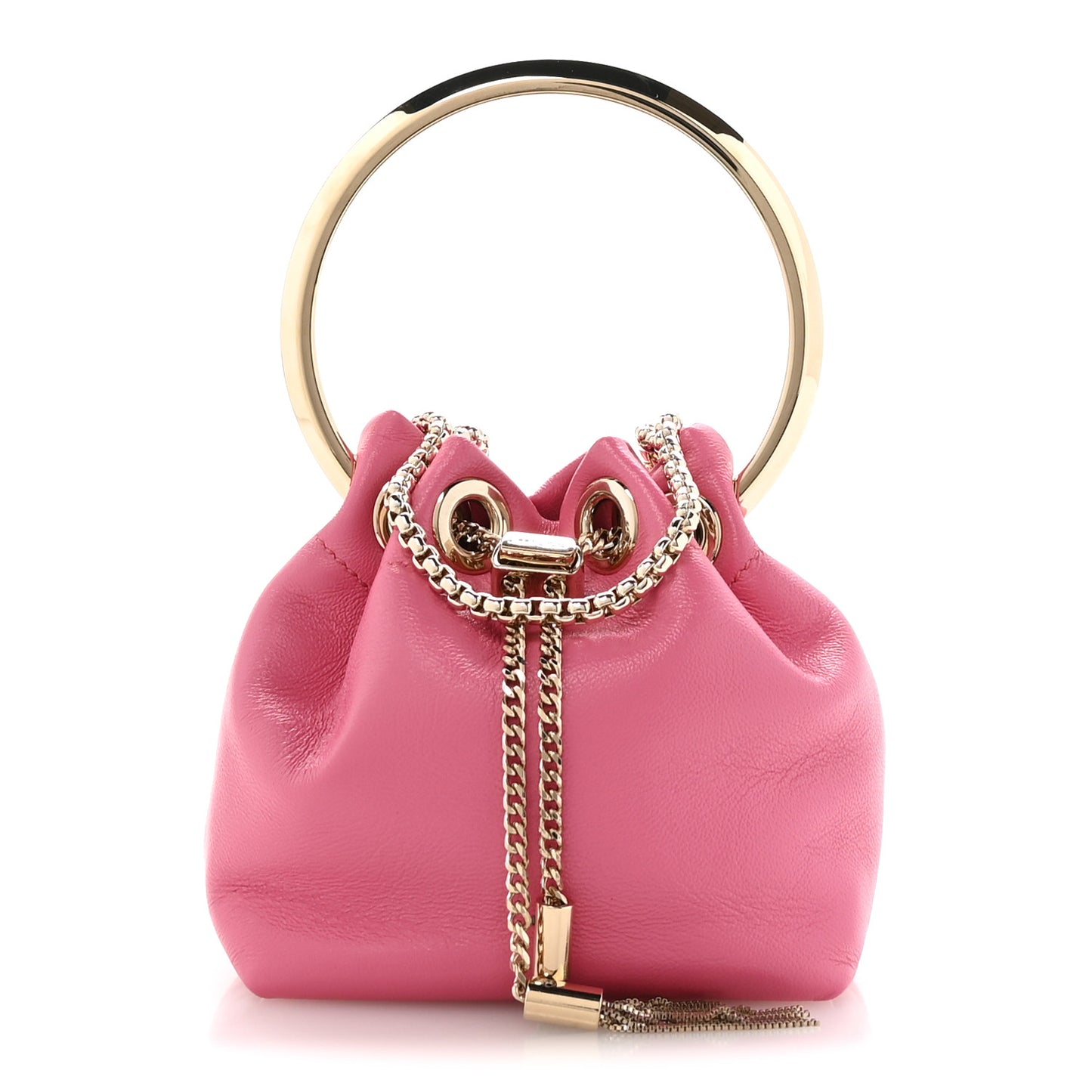 Lambskin Micro Bon Bon Bag Candy Pink