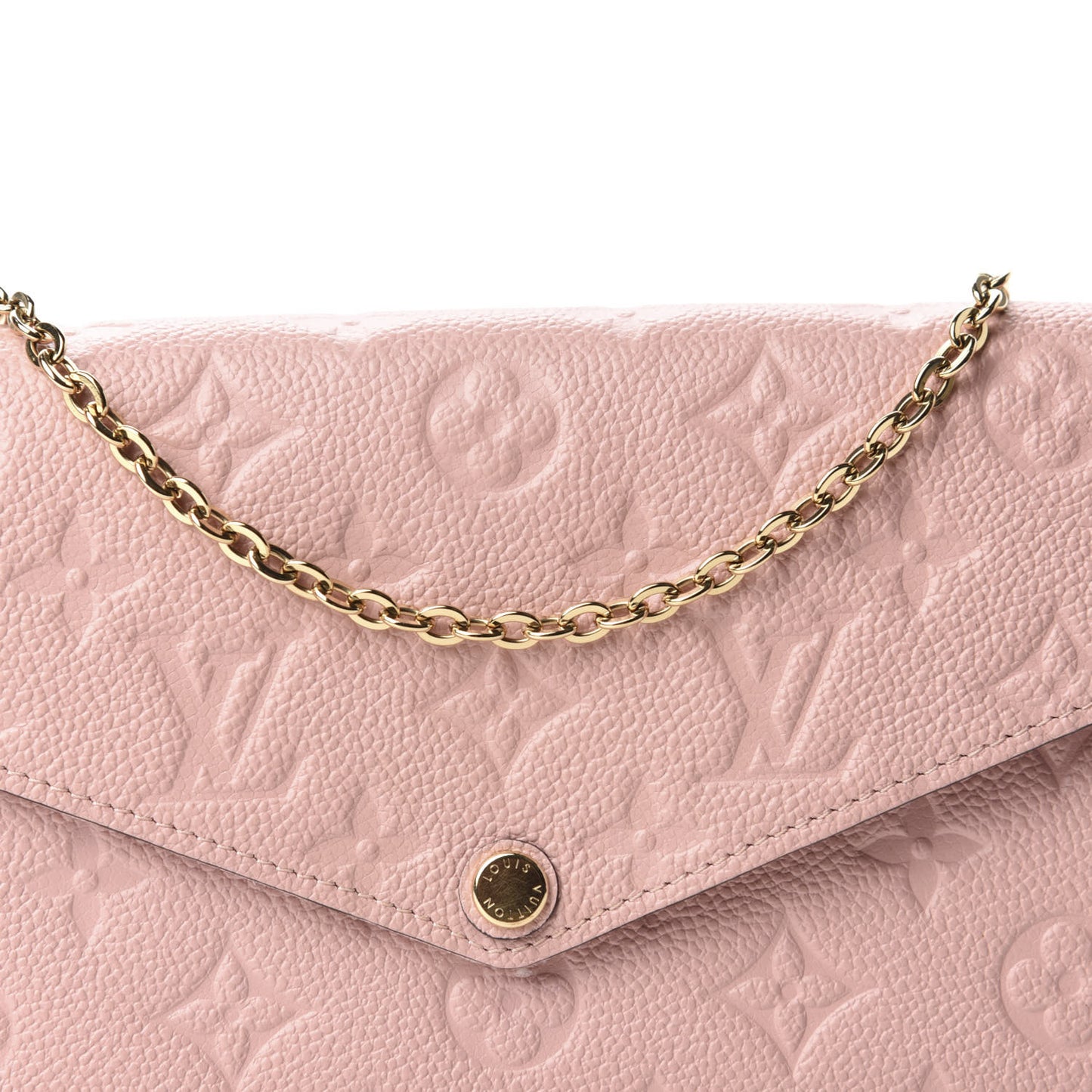 Empreinte Pochette Felicie Chain Wallet Rose Poudre