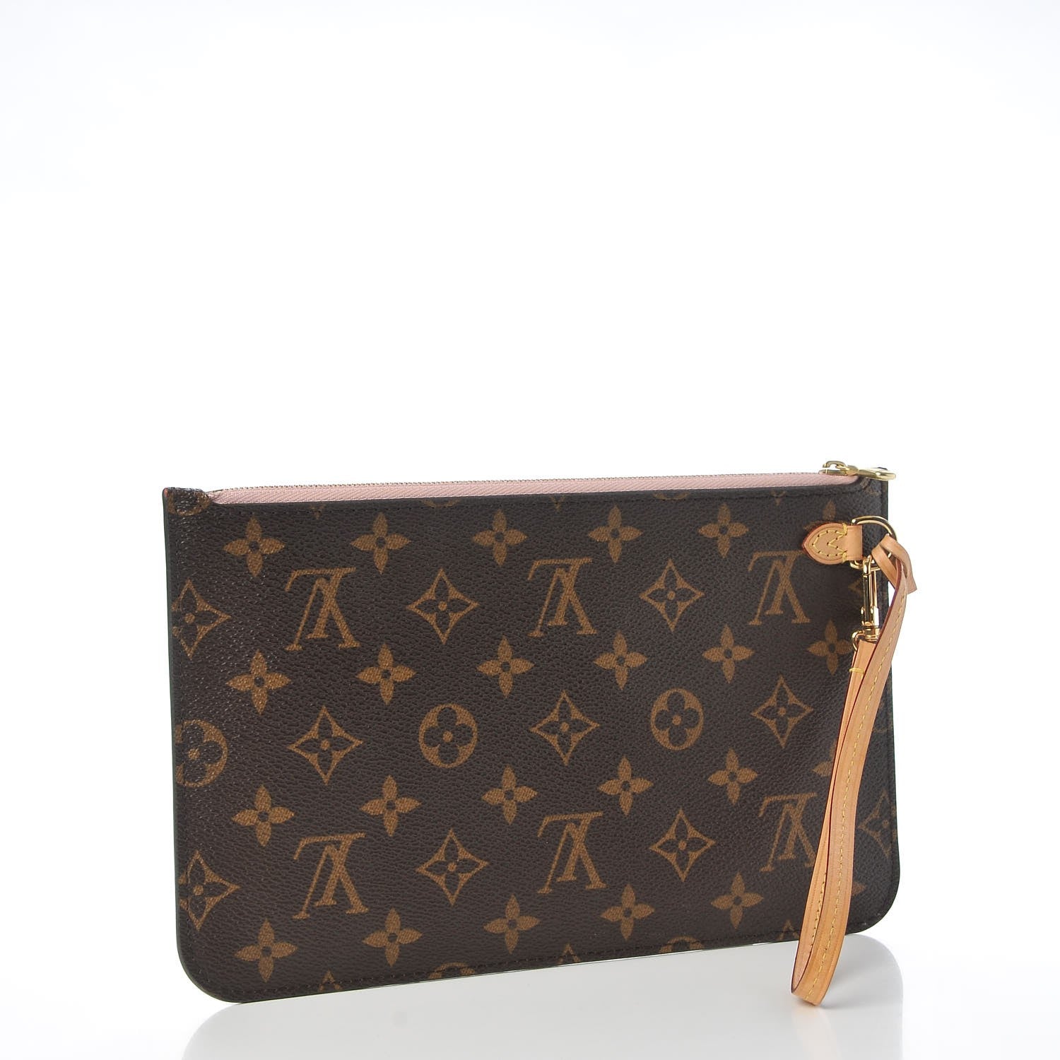 Louis Vuitton Monogram Neverfull MM GM Pochette Rose Ballerine 3 of 8