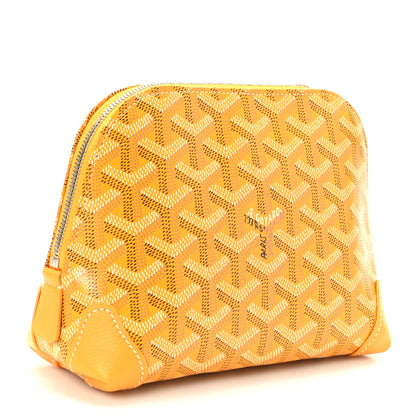 Goyard Goyardine Vendome Toiletry Pouch Yellow 3 of 8