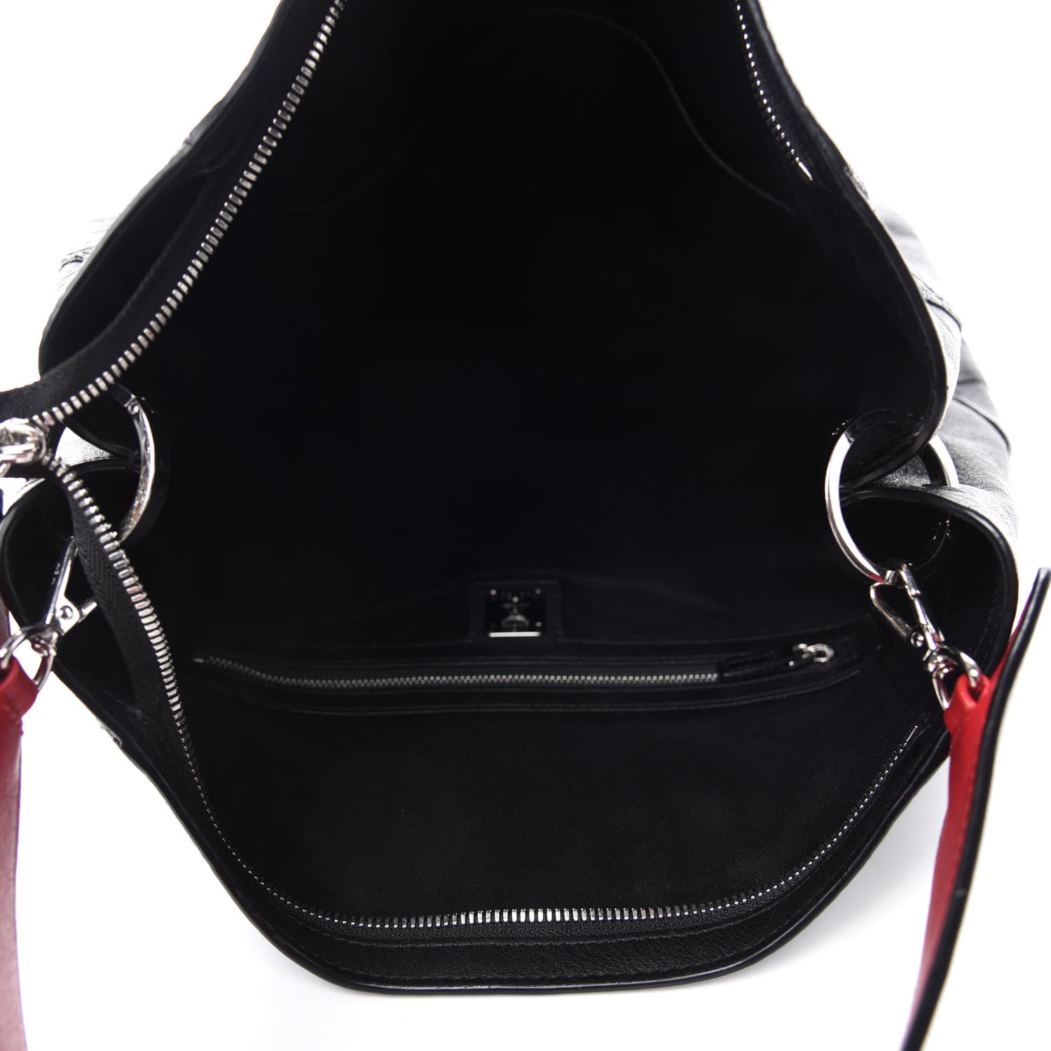 MCM Calfskin Ottomar Large Klara Hobo Black 5 of 11