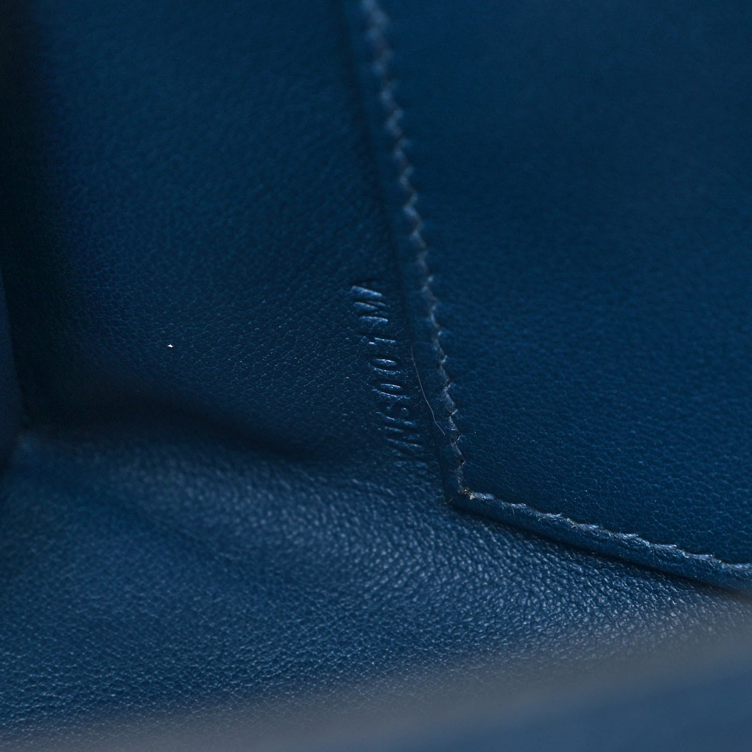 Hermes Swift Kelly Pochette Clutch Deep Bleu 7 of 9