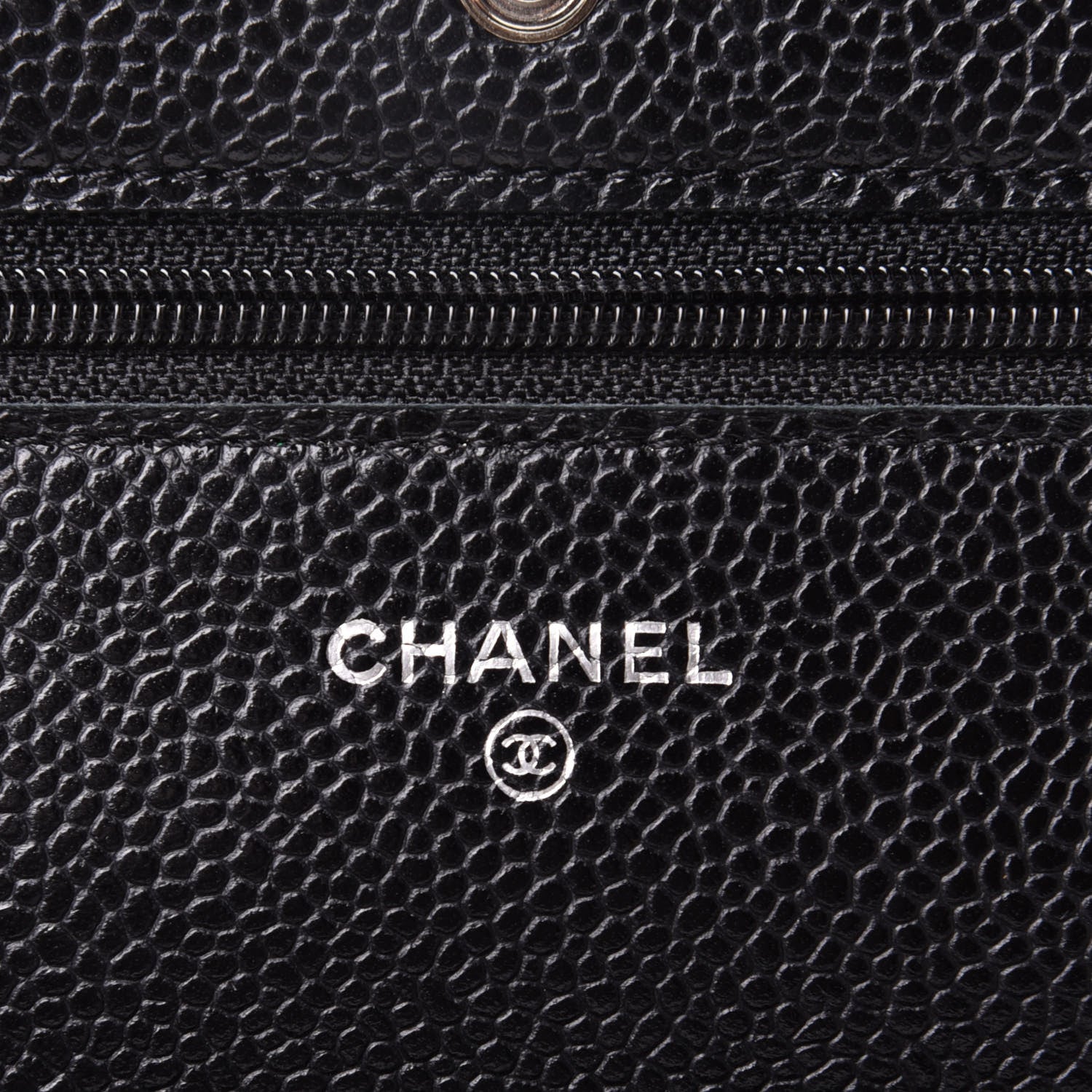 Chanel Caviar Quilted Wallet On Chain WOC Black 4 of 4