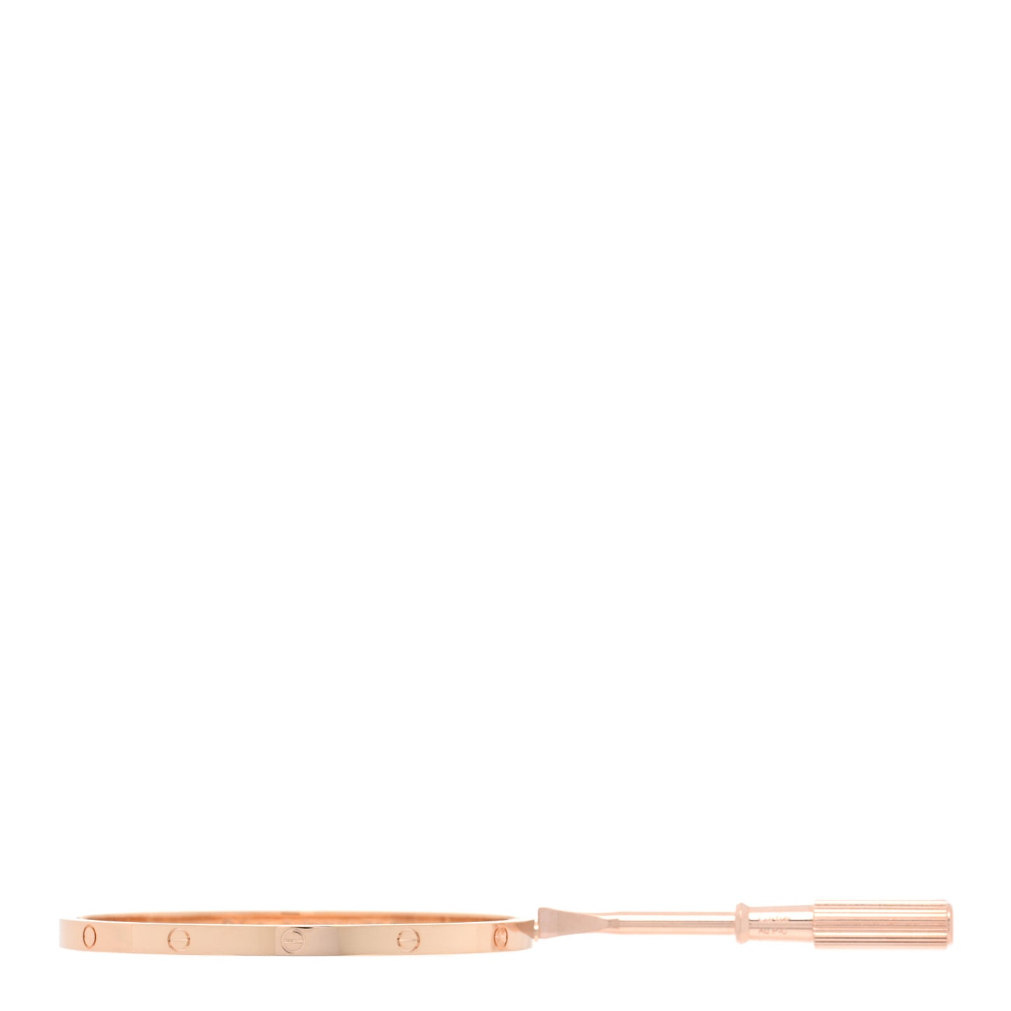 18K Pink Gold Small LOVE Bracelet 16