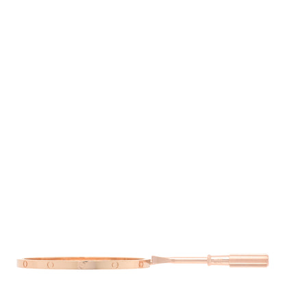Cartier 18K Pink Gold Small LOVE Bracelet 16 6 of 6