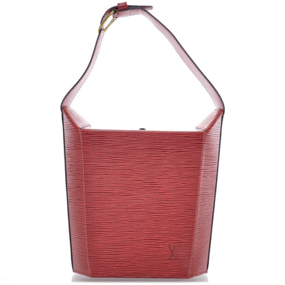 Louis Vuitton Epi Sac Seau Red 1 of 10