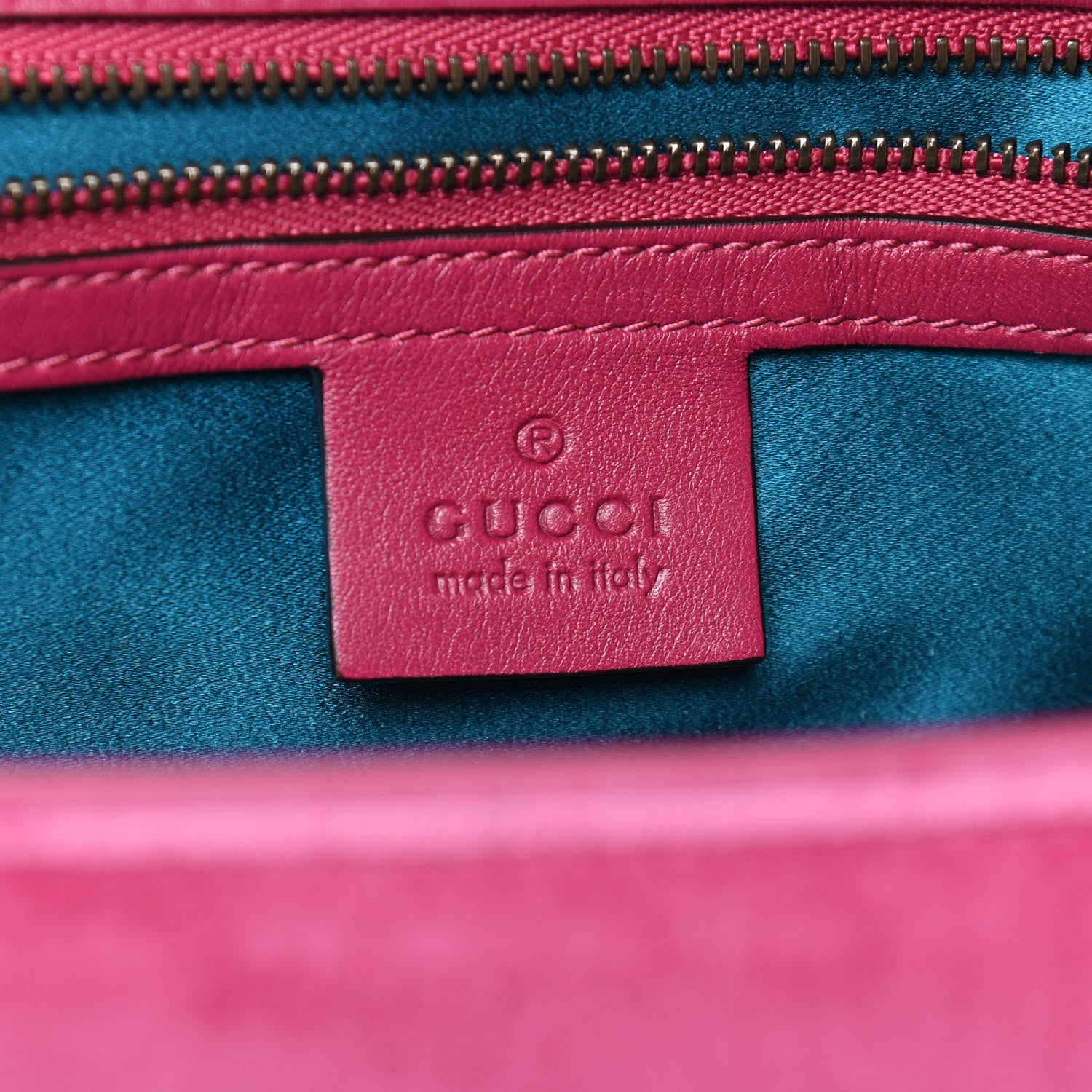 Gucci Velvet Matelasse Small GG Marmont Shoulder Bag Light Raspberry Rose 6 of 9