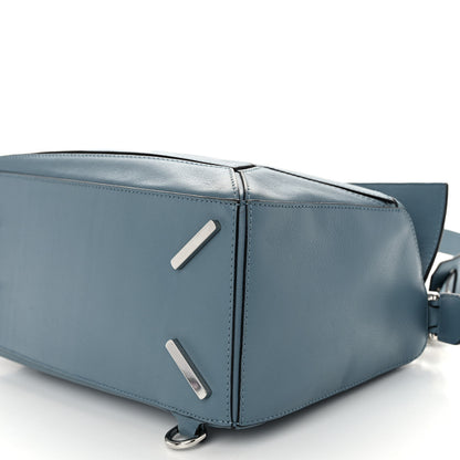Loewe Calfskin Small Puzzle Bag Stone Blue 9 of 10