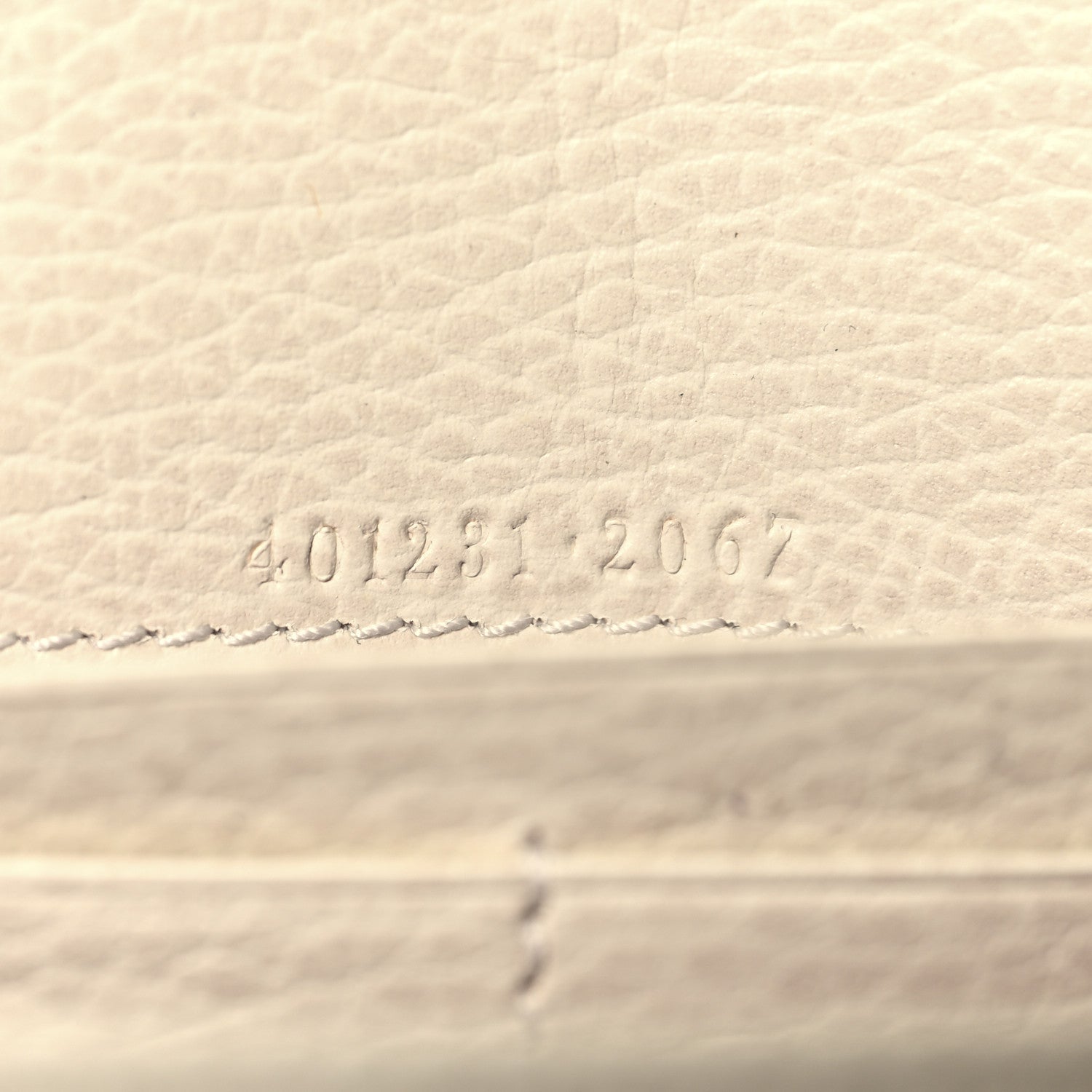 Gucci Dollar Calfskin Mini Dionysus Chain Wallet Mystic White 10 of 13