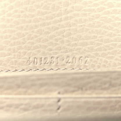 Gucci Dollar Calfskin Mini Dionysus Chain Wallet Mystic White 10 of 13