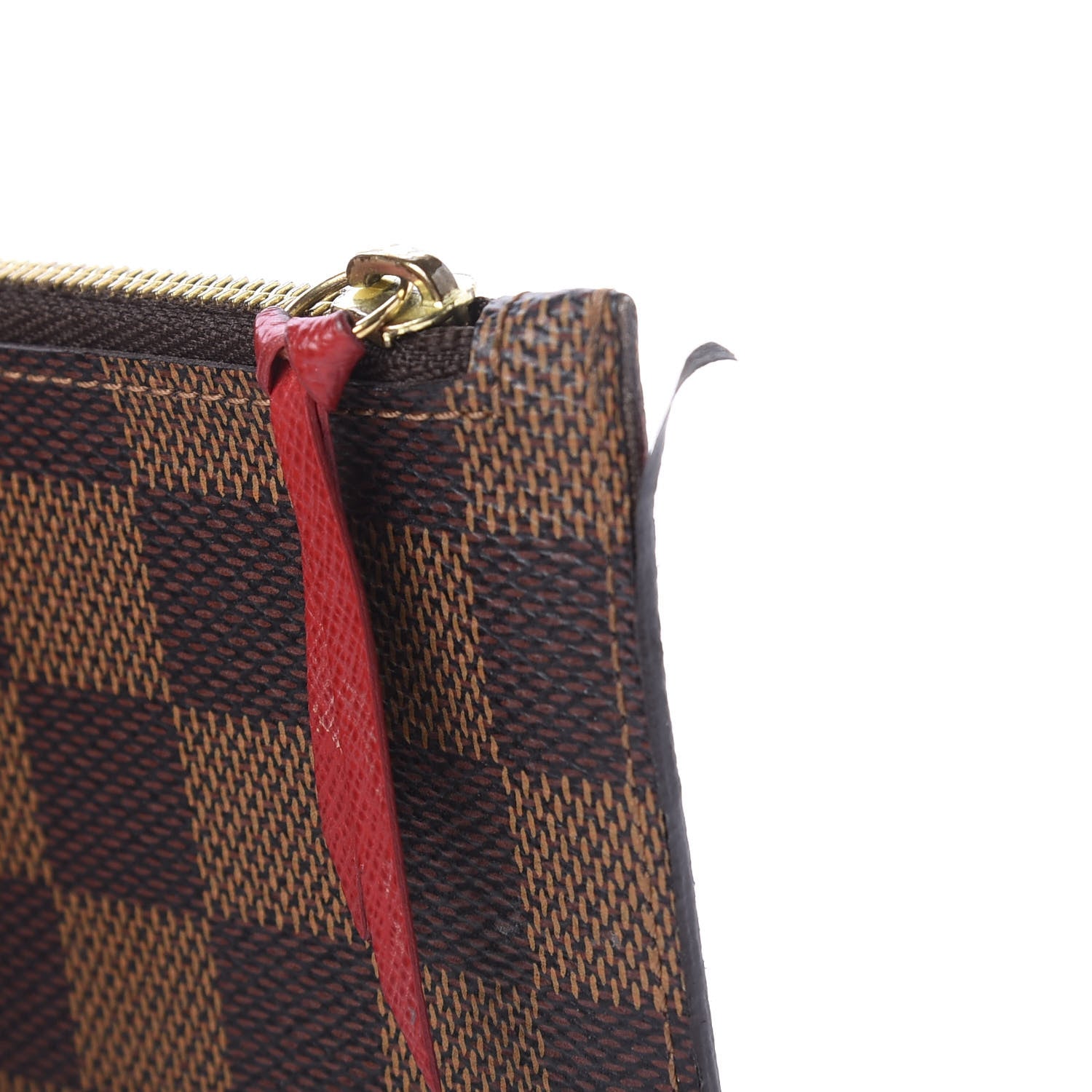 Louis Vuitton Damier Ebene Josephine Wallet Red 13 of 13