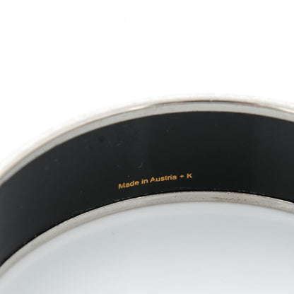 Hermes Enamel Printed Medium Capitales Bracelet 70 4 of 5